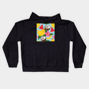 Tropical Fruits | Urban Finery Kids Hoodie